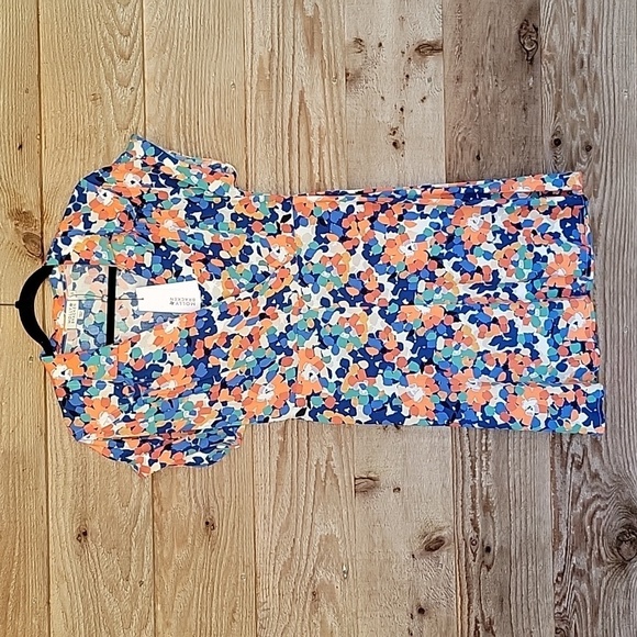 Molly Bracken Size Small Watercolor Floral Meadow Dress NWT - Picture 1 of 5
